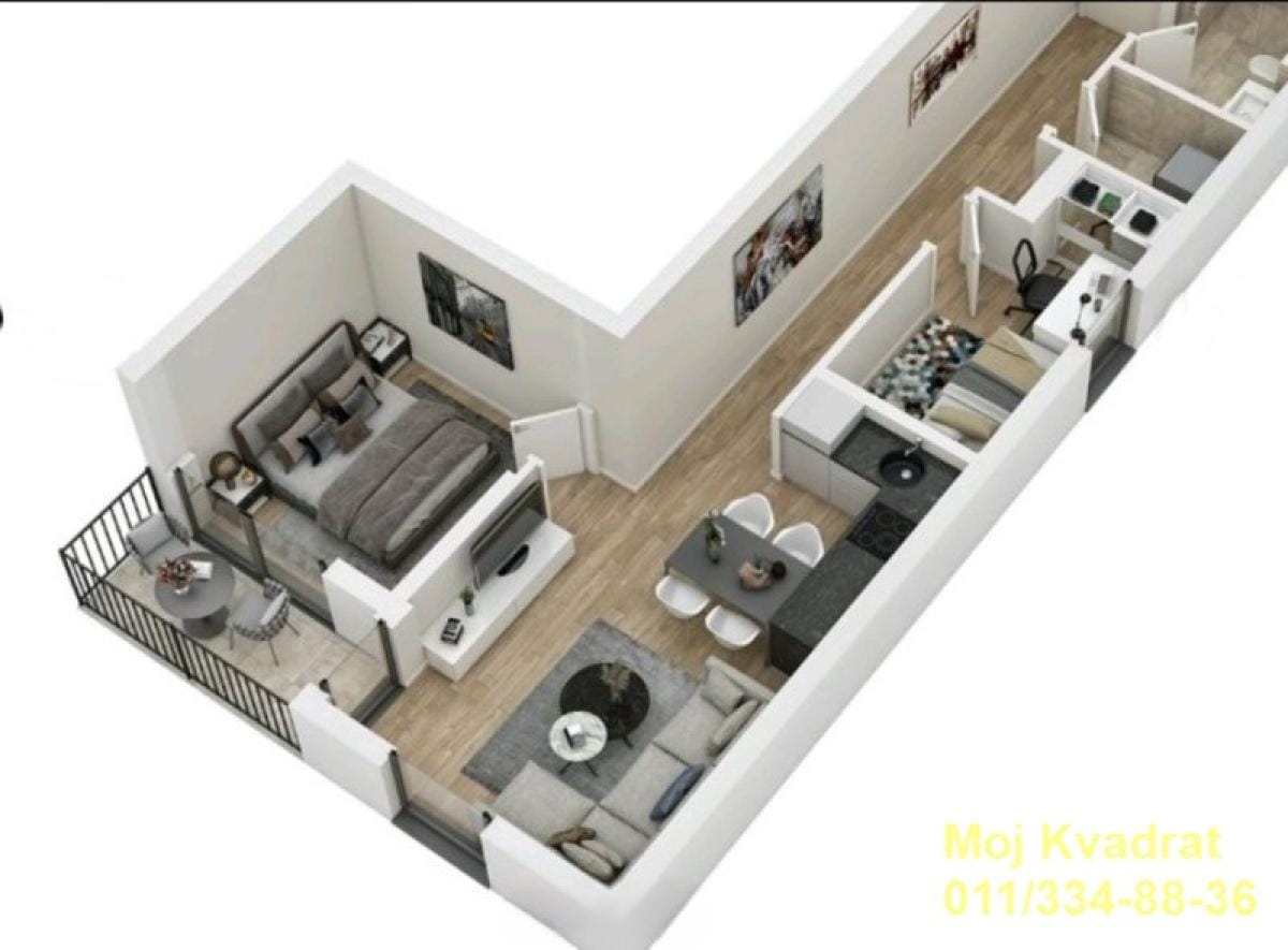 Stan Prodaja Beograd Stan Prodaja Beograd Lekino Brdo 60 m2