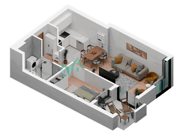 Stan Prodaja Novi Sad  42 m2