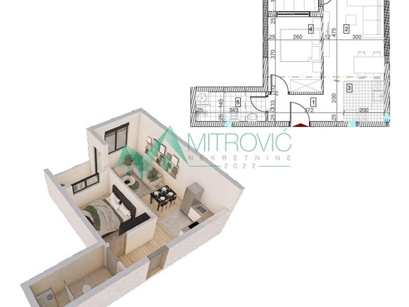 Stan Prodaja Sremska Kamenica  40 m2