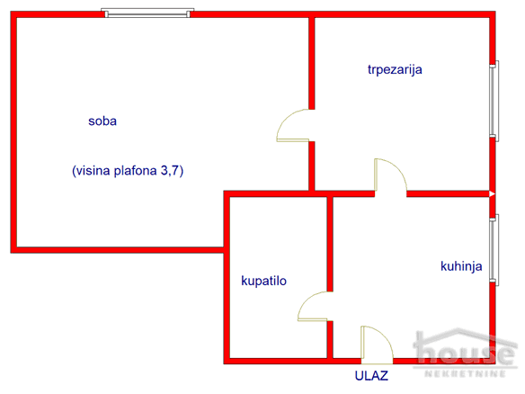 Stan Prodaja Novi Sad  34 m2