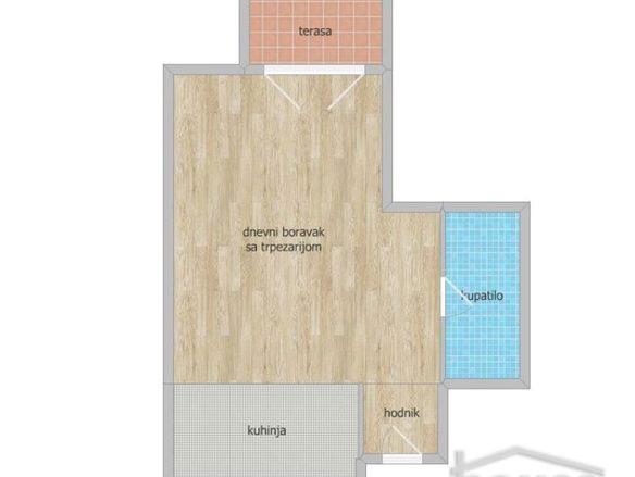Stan Prodaja Novi Sad  34 m2