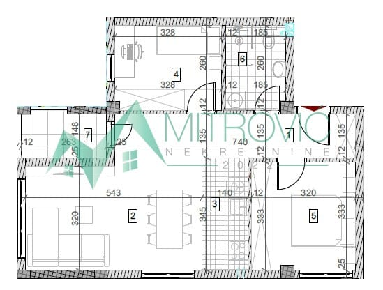 Stan Prodaja Sremska Kamenica Stan Prodaja Sremska Kamenica 59 m2