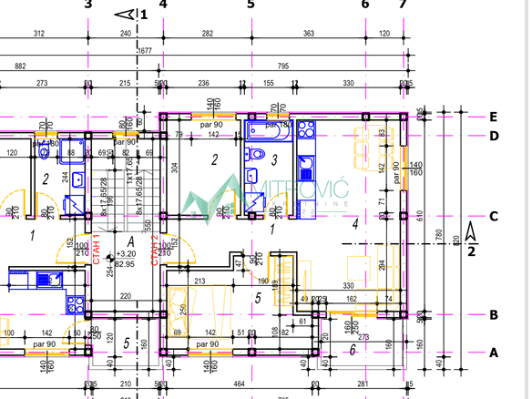 Stan Prodaja Novi Sad  95 m2