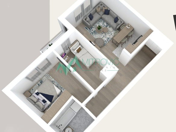 Stan Prodaja Novi Sad  54 m2