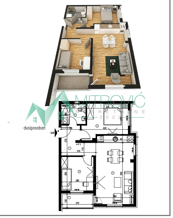 Stan Prodaja Novi Sad Stan Prodaja Novi Sad 53 m2