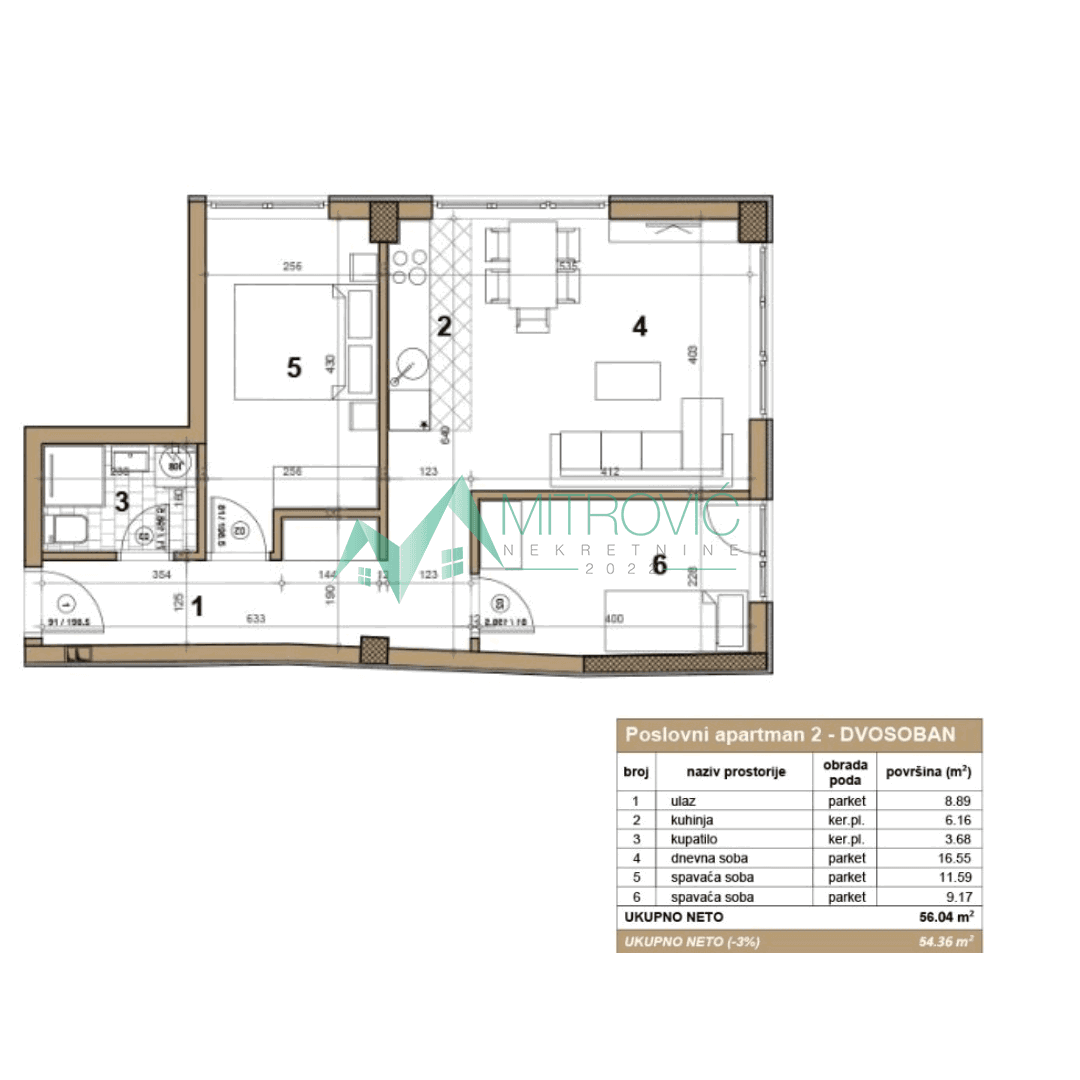 Stan Prodaja Novi Sad Stan Prodaja Novi Sad 54 m2
