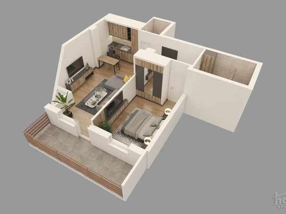 Stan Prodaja Novi Sad  51 m2