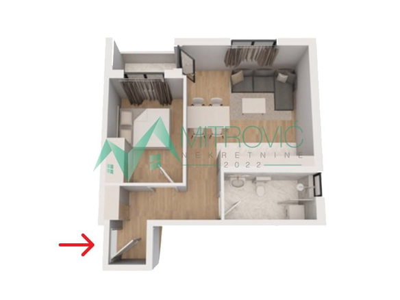 Stan Prodaja Sremska Kamenica  41.21 m2
