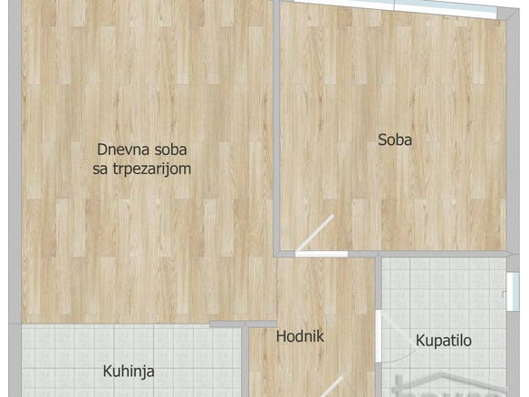 Stan Prodaja Novi Sad  45 m2