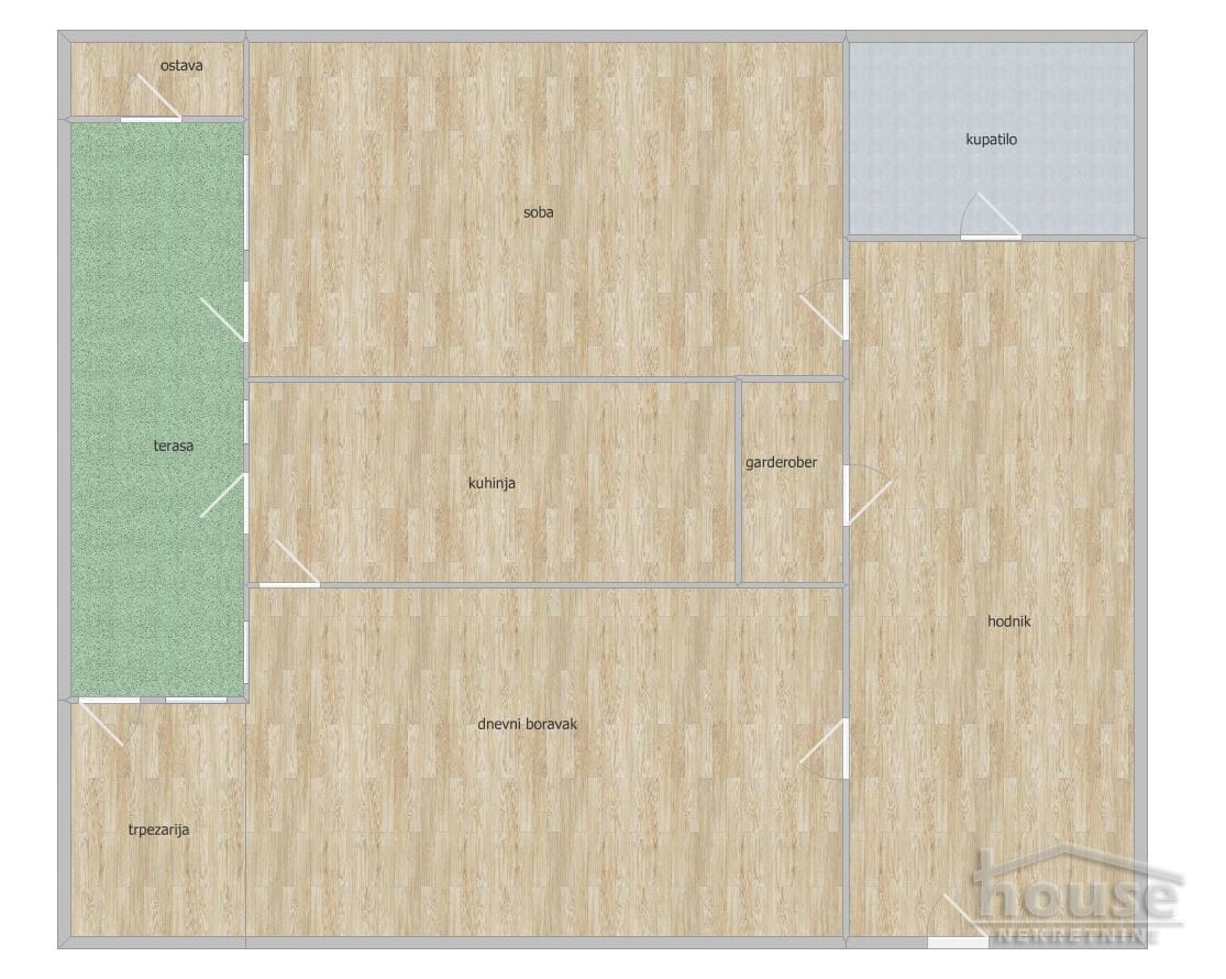 Stan Prodaja Novi Sad  64 m2