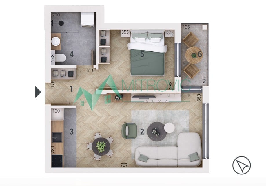 Stan Prodaja Novi Sad Stan Prodaja Novi Sad 48 m2