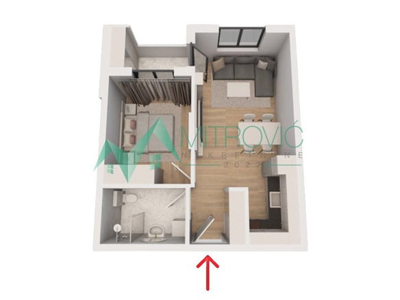 Stan Prodaja Sremska Kamenica  40 m2