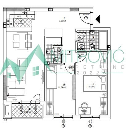 Dvosoban stan na prodaju, Telep, Novi Sad, 70m², 175.710 €