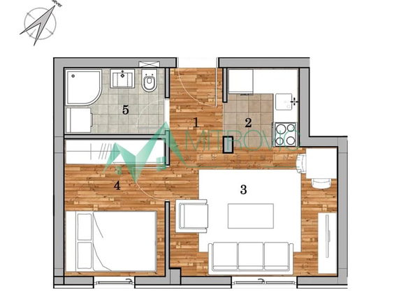 Stan Prodaja Novi Sad  32 m2