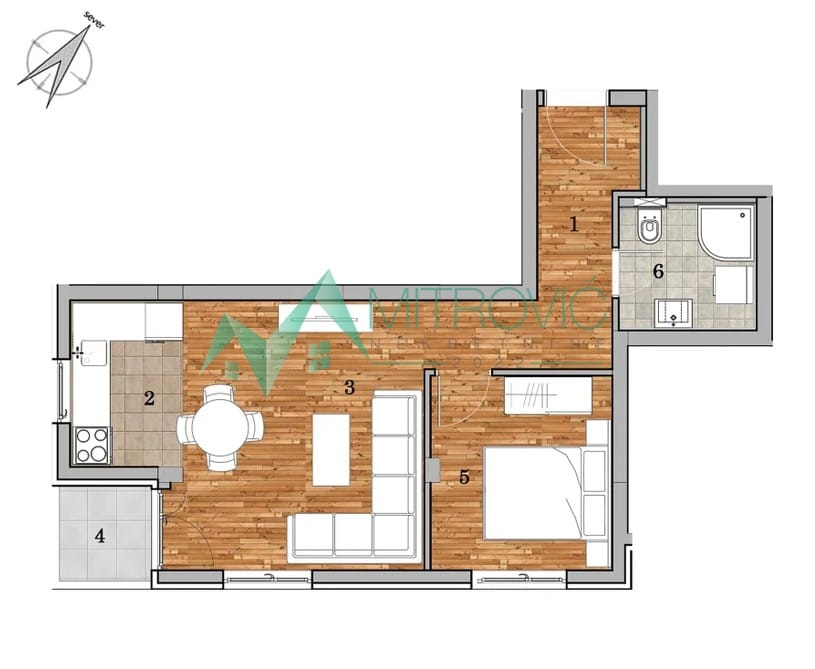 Stan Prodaja Novi Sad Stan Prodaja Novi Sad 44 m2