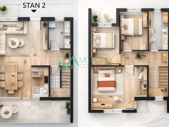 Stan Prodaja Novi Sad  87 m2