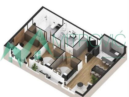 Stan Prodaja Novi Sad  95 m2