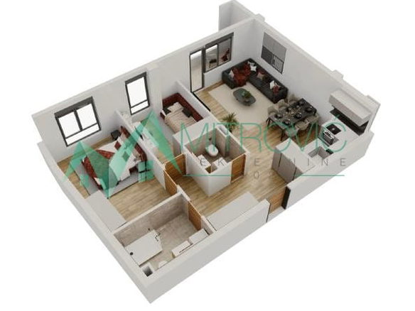 Stan Prodaja Novi Sad  74 m2