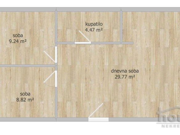 Stan Prodaja Novi Sad  53 m2