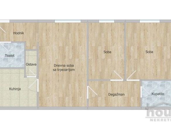 Stan Prodaja Novi Sad  62 m2