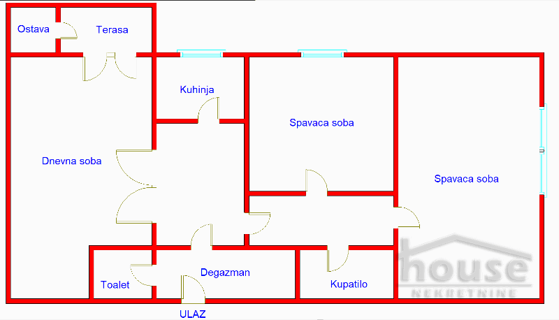 Stan Prodaja Novi Sad  74 m2