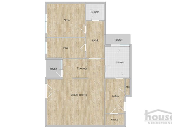 Stan Prodaja Novi Sad  80 m2