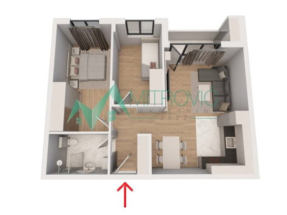 Stan Prodaja Sremska Kamenica  58.5 m2