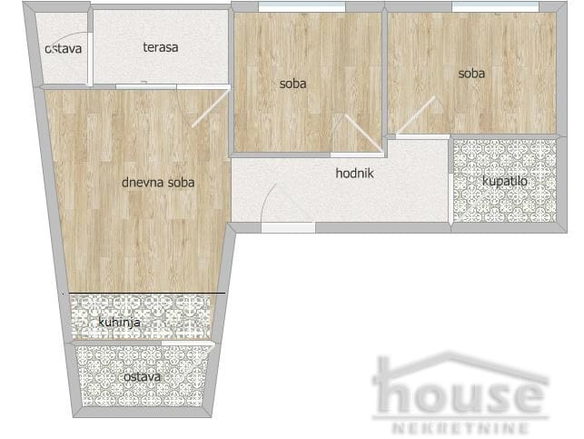 Stan Prodaja Novi Sad  59 m2