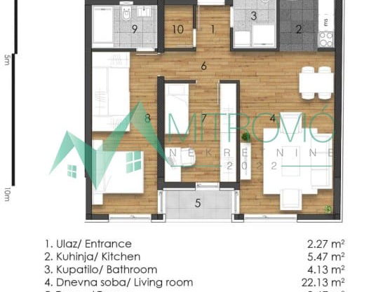Stan Prodaja Novi Sad  69 m2