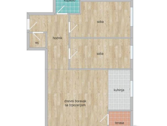Stan Prodaja Novi Sad  62 m2