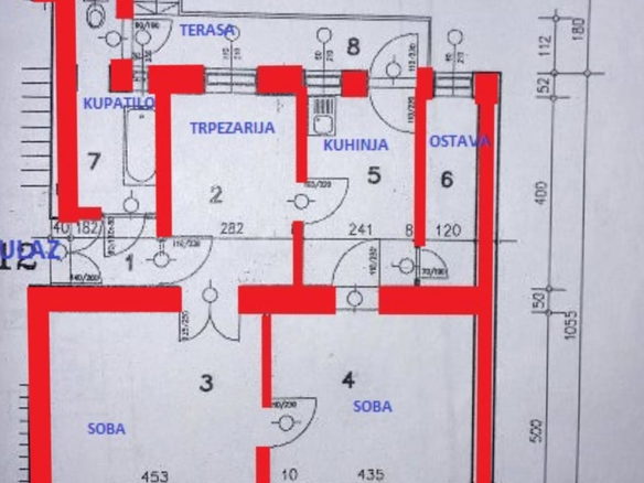 Stan Prodaja Novi Sad  84 m2