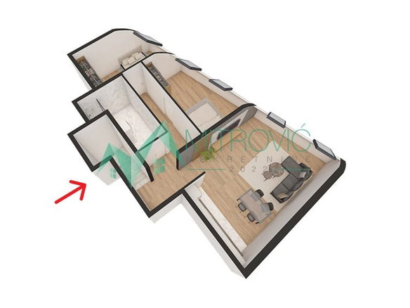 Stan Prodaja Sremska Kamenica  81.37 m2