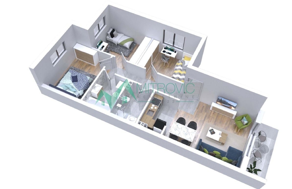 Stan Prodaja Sremska Kamenica Stan Prodaja Sremska Kamenica 70 m2