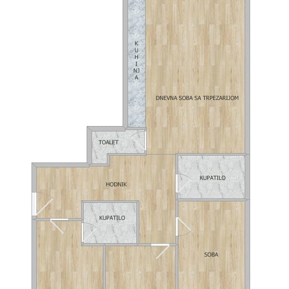 Stan Prodaja Novi Sad  107 m2