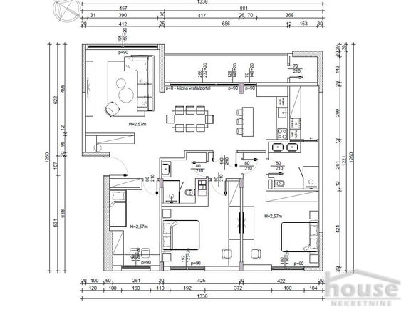 Stan Prodaja Novi Sad  130 m2