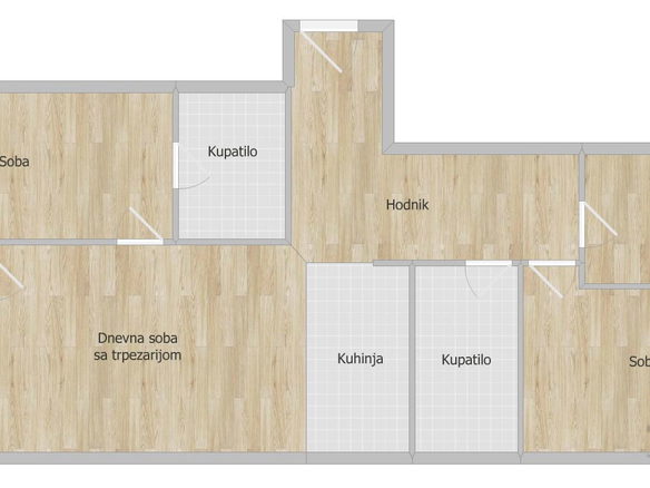 Stan Prodaja Novi Sad  87 m2