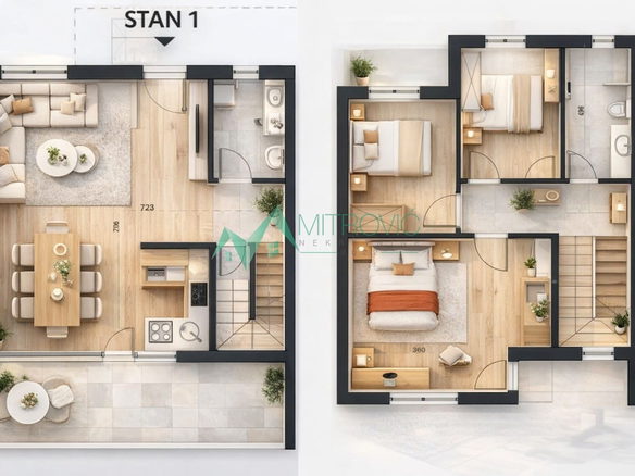 Stan Prodaja Novi Sad  89 m2