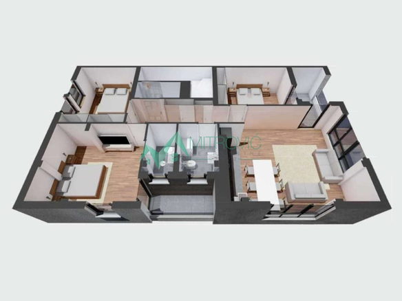 Stan Prodaja Novi Sad  82 m2