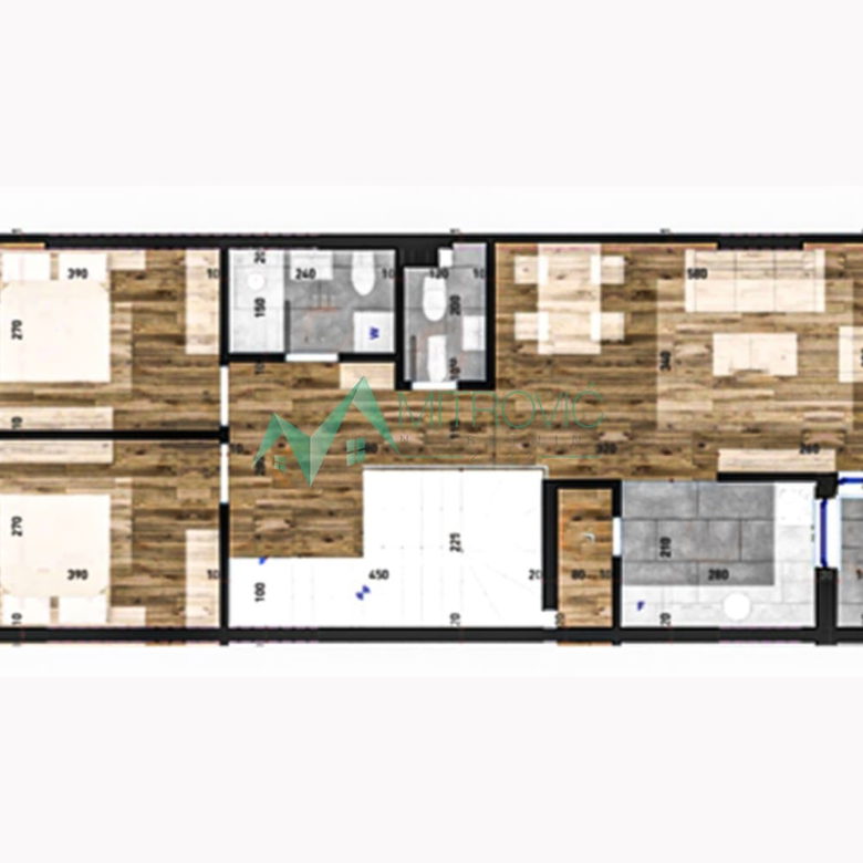 Stan Prodaja Novi Sad  90 m2