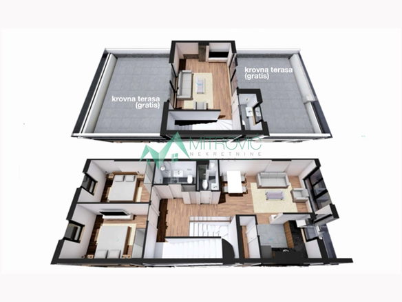 Stan Prodaja Novi Sad  90 m2