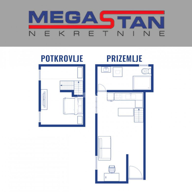 Dvosoban stan na prodaju, Mirijevo, Beograd, 65m², 120.000 €