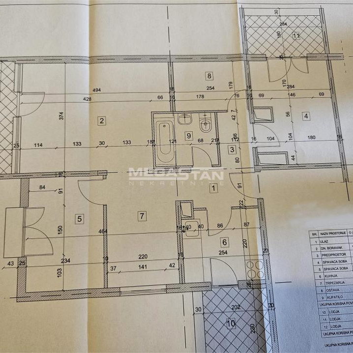 Troiposoban stan na prodaju, Vidikovac, Beograd, 73m², 14. sprat, 179.900 €