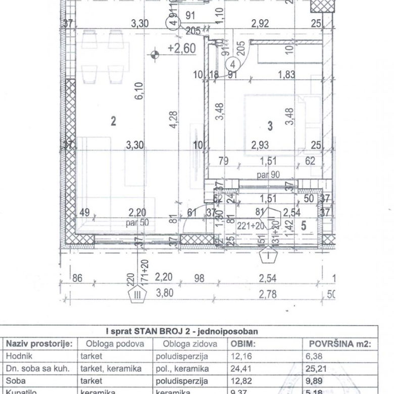 Jednoiposoban stan na prodaju, Margita, Pančevo, 50m², 90.909 €