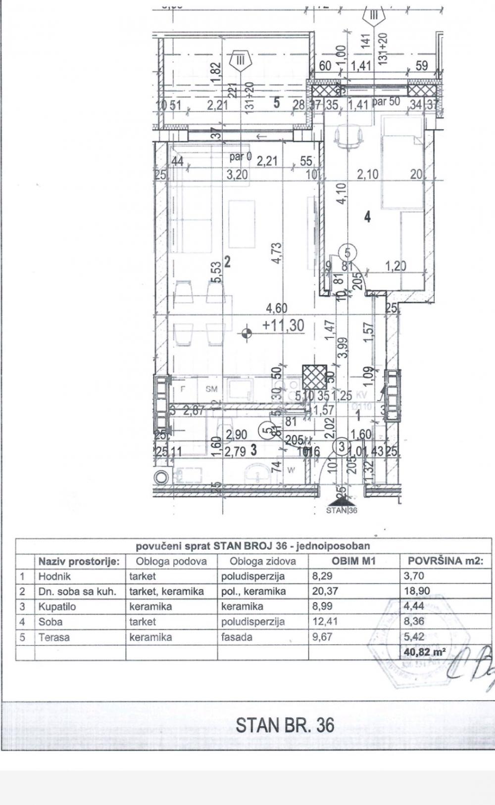 Jednoiposoban stan na prodaju, Margita, Pančevo, 41m², 78.273 €