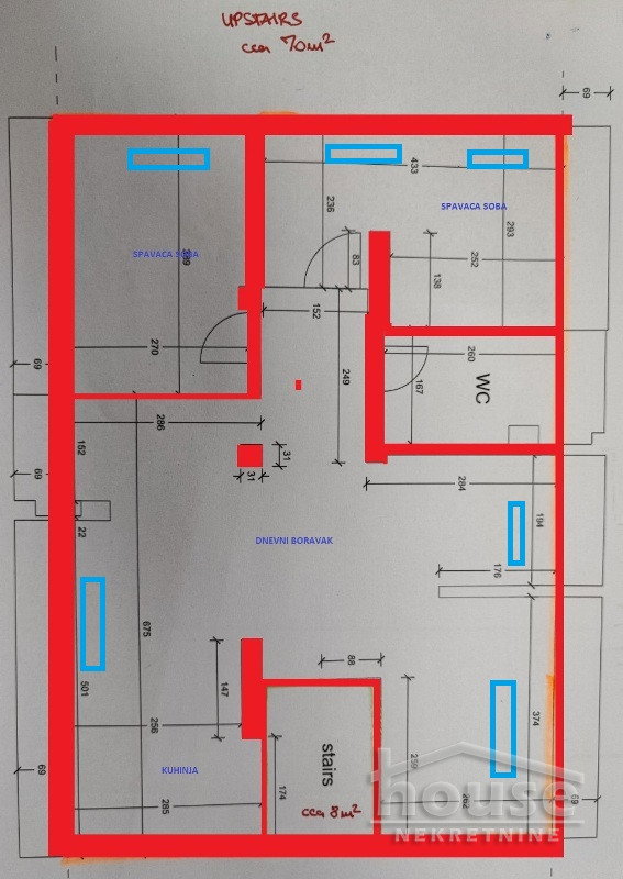 Stan Prodaja Novi Sad  80 m2