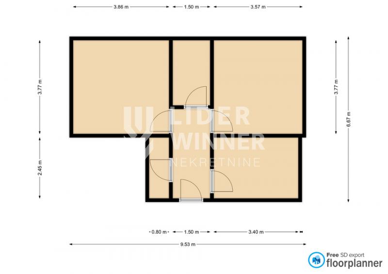 148115466-1-20220204085654 Dvosoban stan na prodaju, Učiteljsko Naselje, Beograd, 107m², 285.000 €