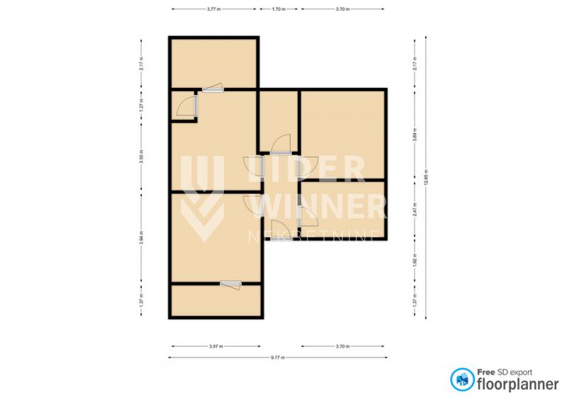 148115466-3-20220204085655 Dvosoban stan na prodaju, Učiteljsko Naselje, Beograd, 107m², 285.000 €