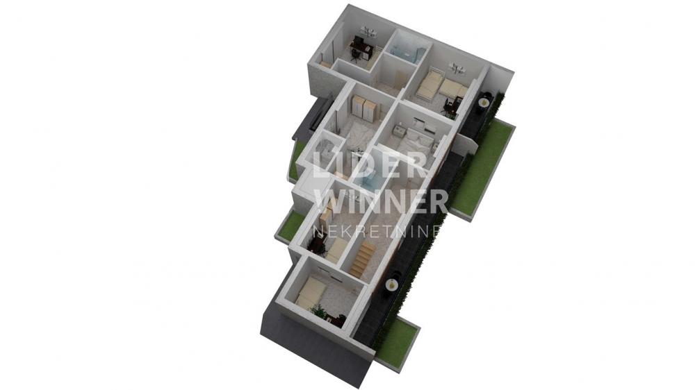 Petosoban stan na prodaju, Autokomanda, Beograd, 143m², 409.000 €