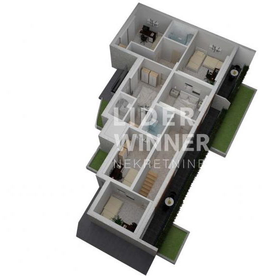 Petosoban stan na prodaju, Autokomanda, Beograd, 143m², 409.000 €
