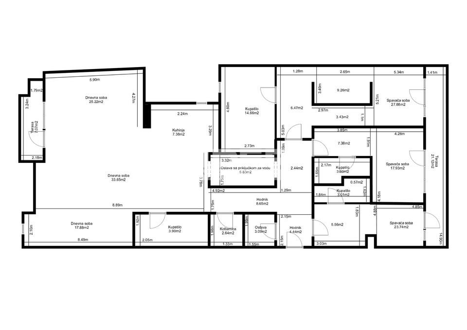 148119912-21-20250626082205 Četvorosoban stan na prodaju, Hram Svetog Save, Beograd, 261m², 1.305.000 €